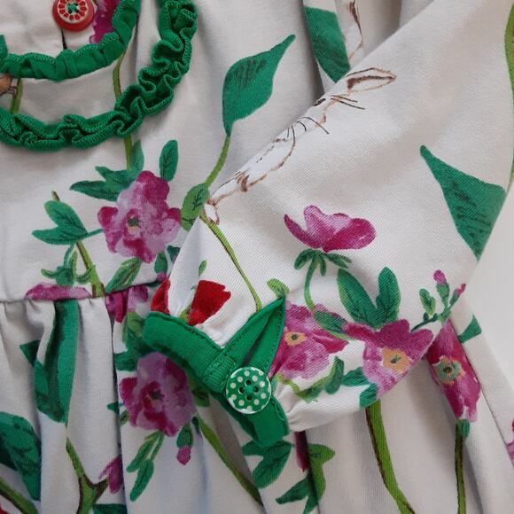 Matilda Jane Make Believe Woodland Wonders Dress Girls 4 Long Sleeve Christmas - Picture 7 of 15